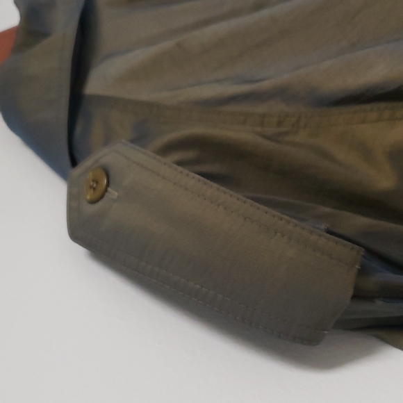 Vintage Degrees green iridescent trench coat - Picture 16 of 16